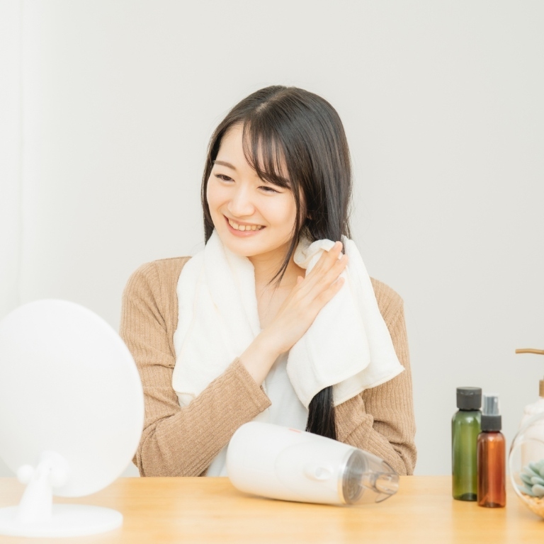 自宅でできるヘアケア